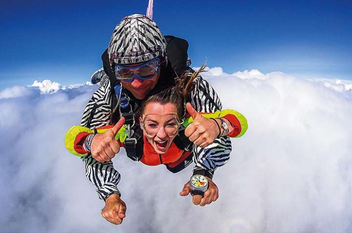 Le saut en parachute, un cadeau d’anniversaire inoubliable