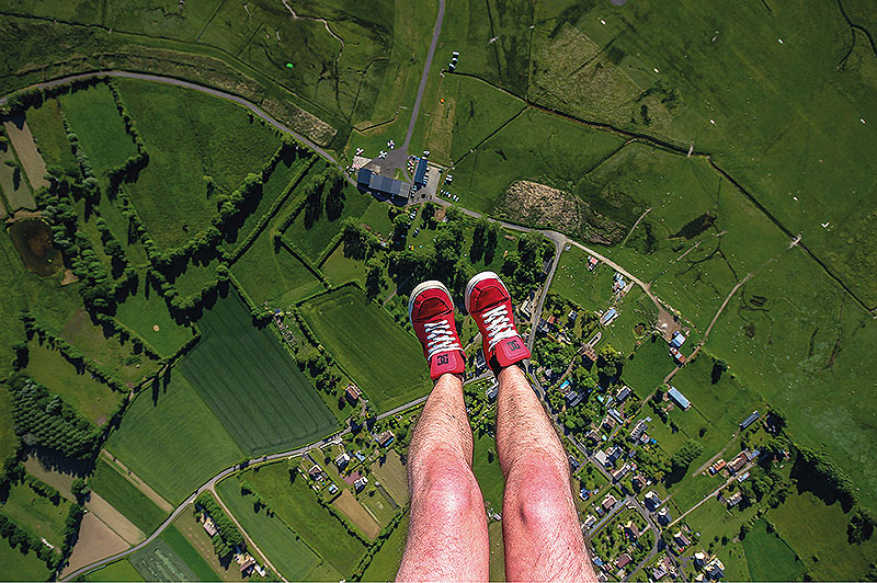 La température idéale pour sauter en parachute