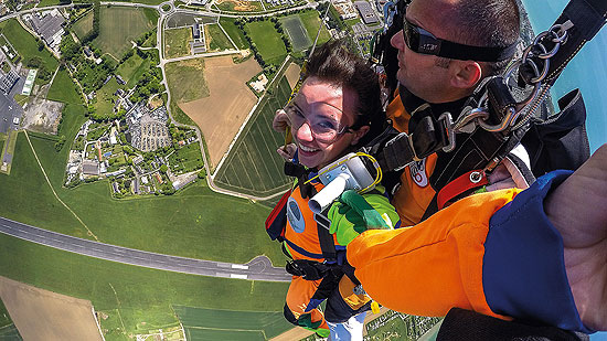 PROMO Saint-Valentin sur l’achat de votre saut en parachute