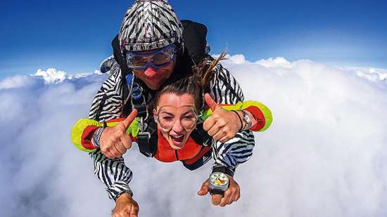 Le saut en parachute, un cadeau d’anniversaire inoubliable