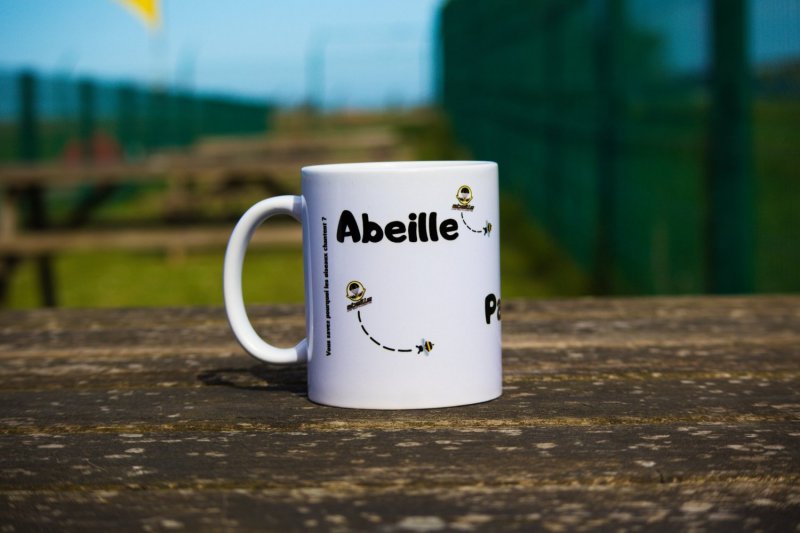 Mug Abeille parachutisme
